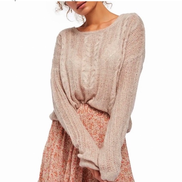 Free People Sweaters - FREE PEOPLE ANGEL SOFT SAND SWEATER